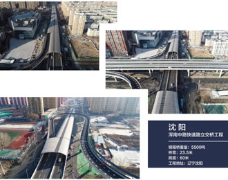 沈阳快速路钢箱梁项目